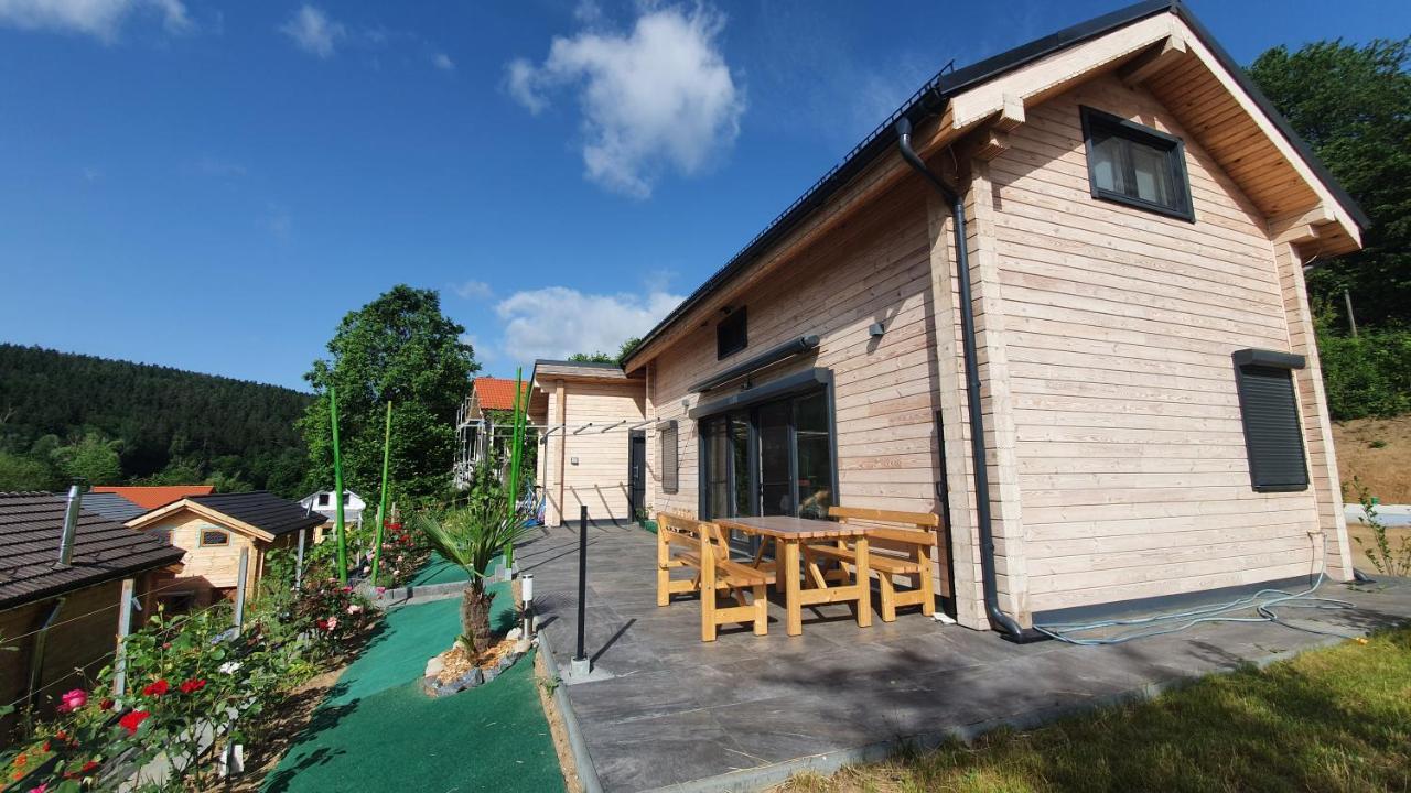 Holzhaus Am See Mit Panoramablick Trausnitz Ngoại thất bức ảnh